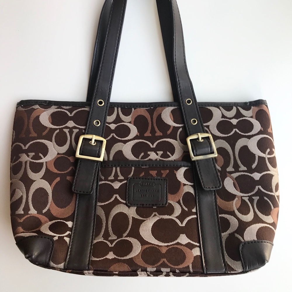 Beautiful Vintage Coach Tote